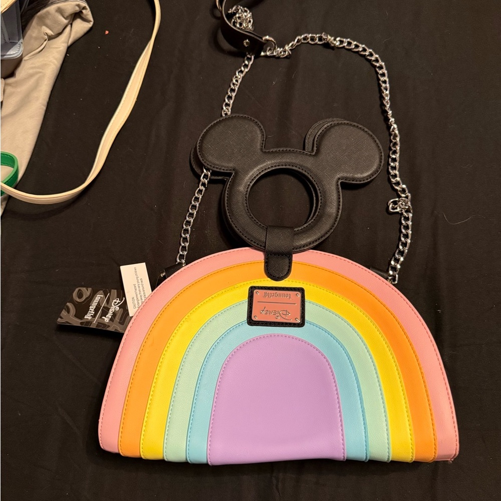 Disney Pastel Rainbow Mickey Bag - Picture 5 of 5